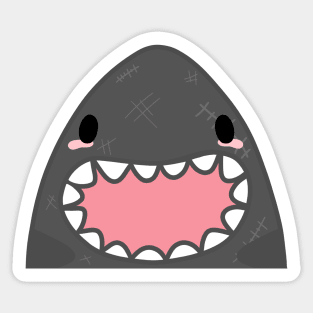 Adorable Megalodon Sticker